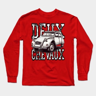 Deux Chevaux Long Sleeve T-Shirt